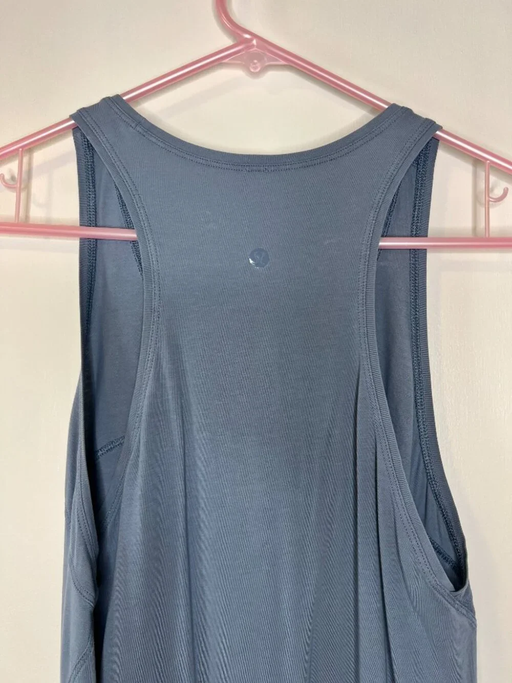 Lululemon Oasis Blue Racerback Tank Top Relaxed Fit Workout Yoga Size 6